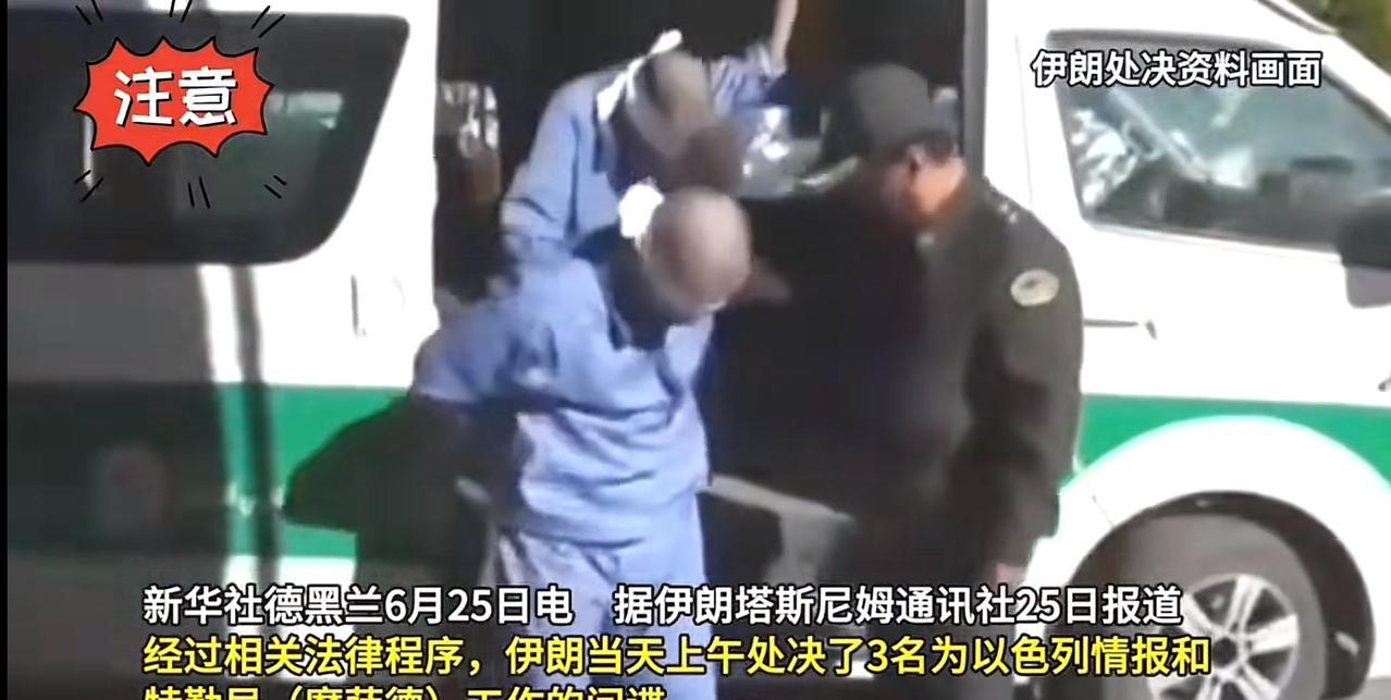 有网友说，伊朗处决为以色列情报机构工作的间谍的方式很残忍，处决完后还要吊起来示众