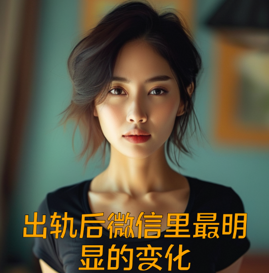 出轨后微信里最明显的变化，一眼就能看穿