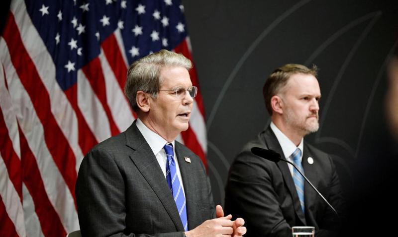 这2个事情中方都不会跟美方谈的！7月29日，美国财长贝森特在瑞典斯德哥尔摩与中国