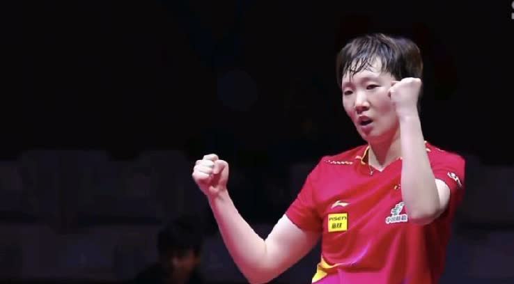 陈幸同4：1韩莹，晋级澳门冠军赛半决赛，用时1小时25分钟！
同样的用时，同样
