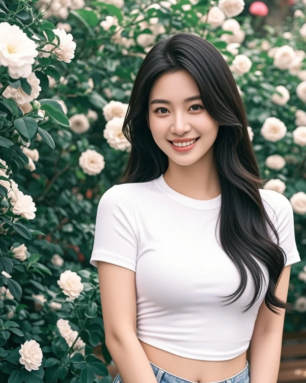 花影摇曳间，花园仙子踏香而来，一眼心动