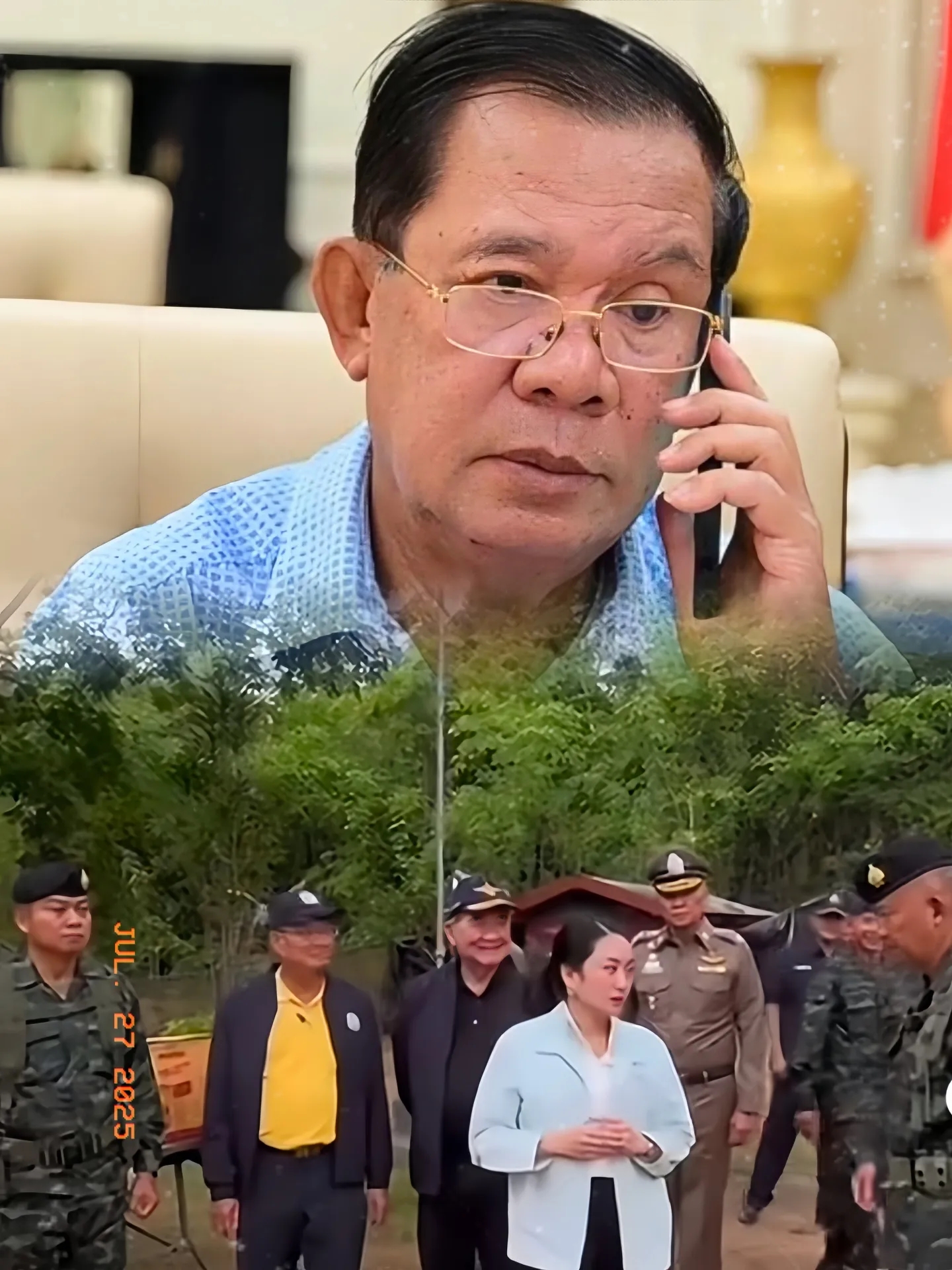 就在毫无预警的情况下，柬埔寨与泰国突然宣布临时停火。这次停火既非因某一方宣布败退