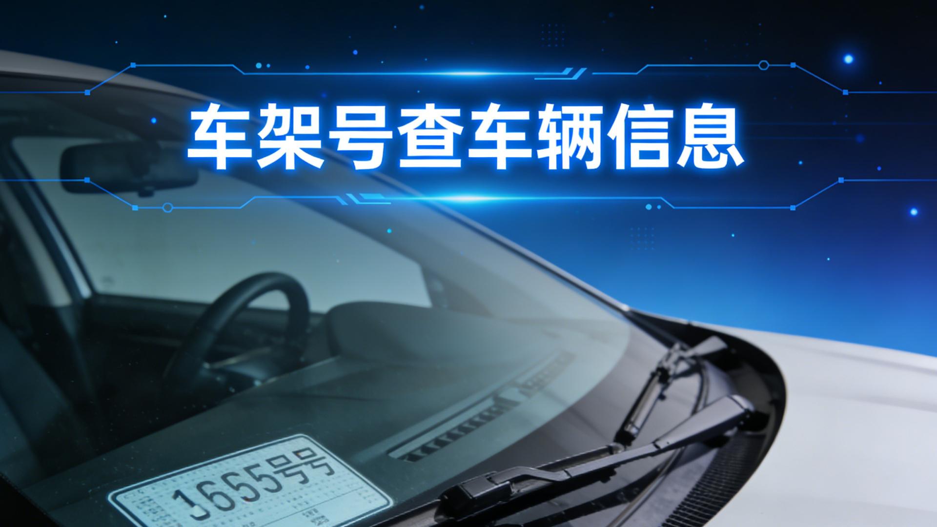 AI智扫车架号，一键生成“避坑报告”：买车从此变被动为主动
