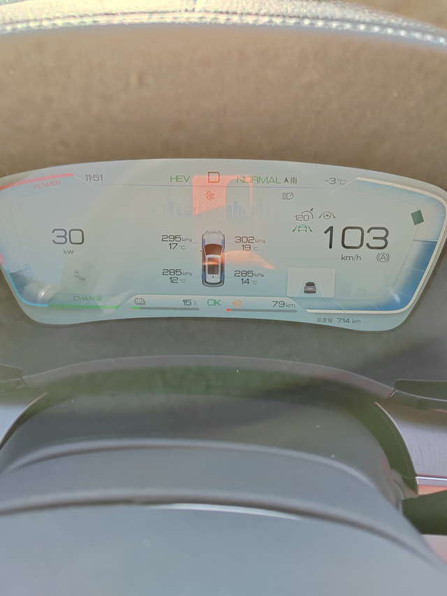 强制保电保不住
第一次跑高速，满油满电就跑了600多公里，设置强制保电百分之七十