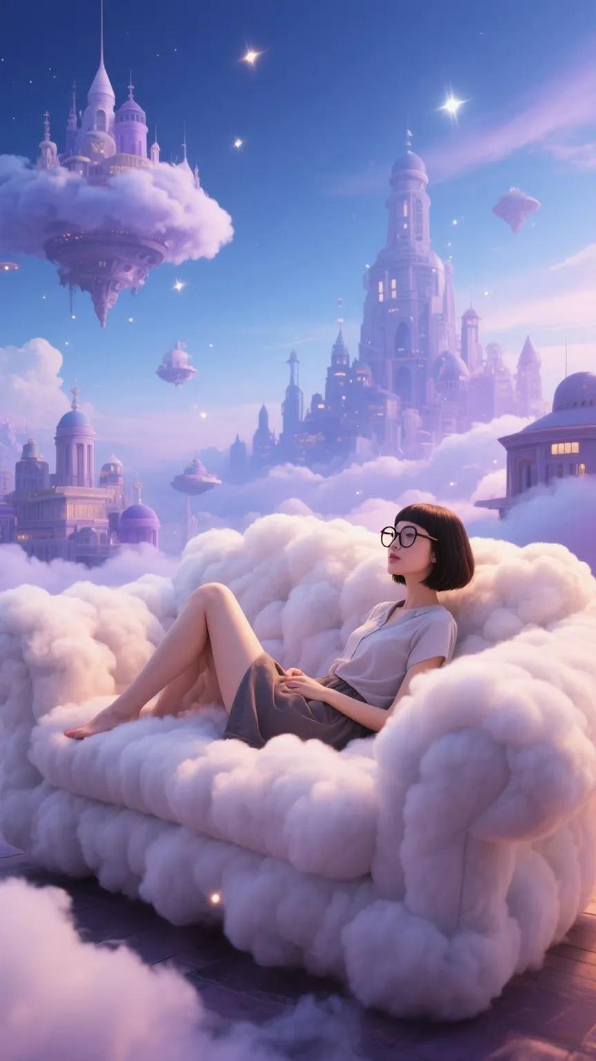人家认为最轻松的姿势——葛优躺，我却享受不了。
下班了，瘫在沙发里，看着电视，吃