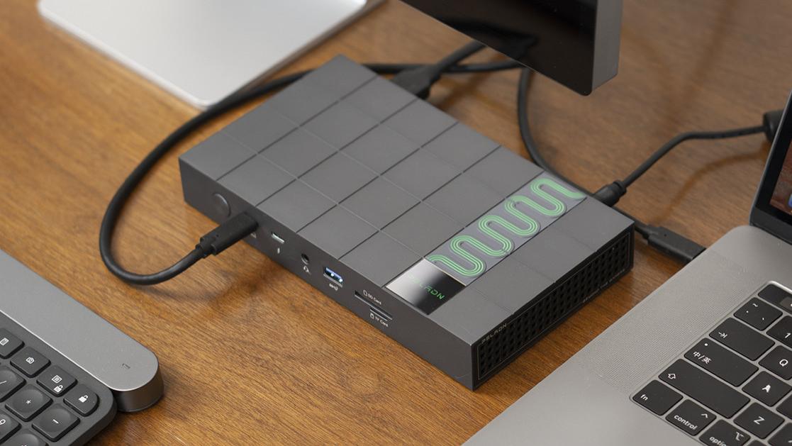 国补价入手生产力本新搭子，磐镭Link G2E雷电5 内置SSD拓展坞！