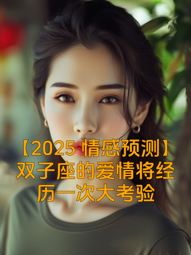【2025情感预测】双子座的爱情将经历一次大考验