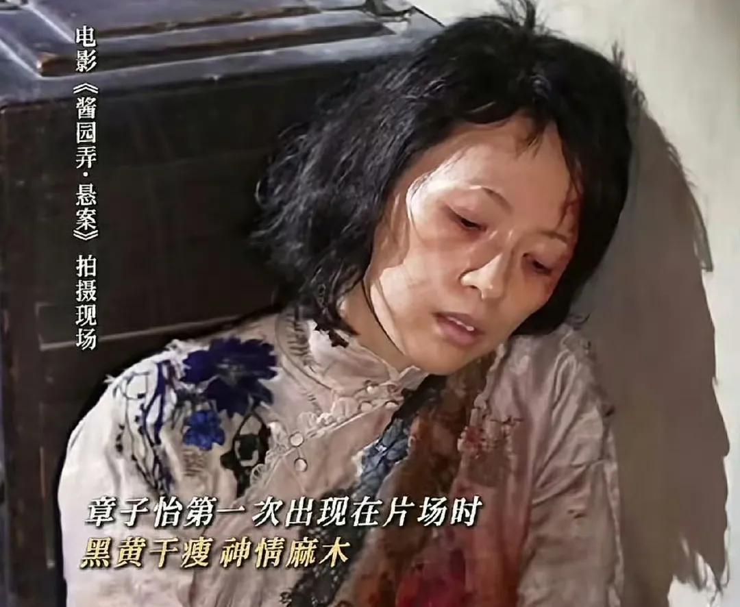 看到这张照片真的被震撼到，这是章子怡，那个把野心写在脸上，出道即巅峰的国际影后。