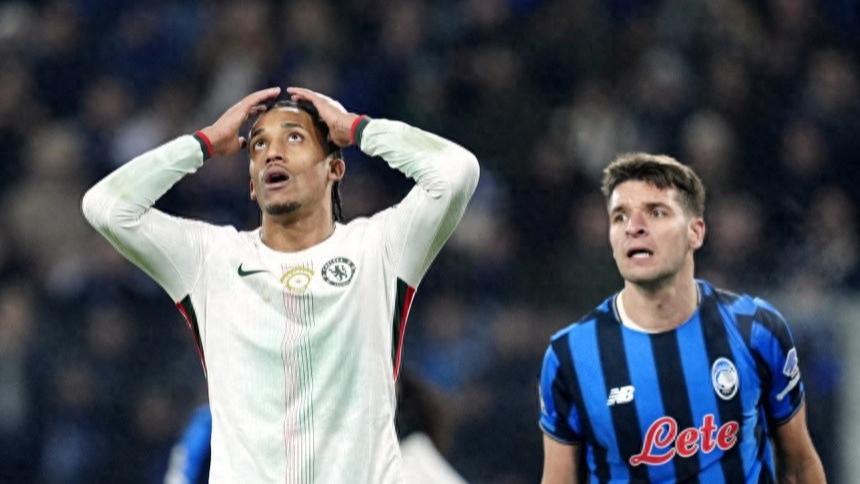 切尔西再遭打击，欧冠客场1比2负亚特兰大