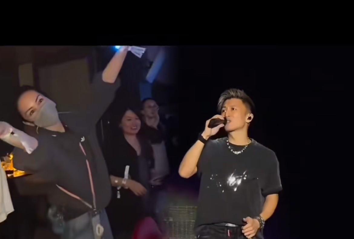 谢霆锋演唱会
让我看透了一个本质
爱情从来就是有钱人的风花雪月
王菲，谢霆锋最牛