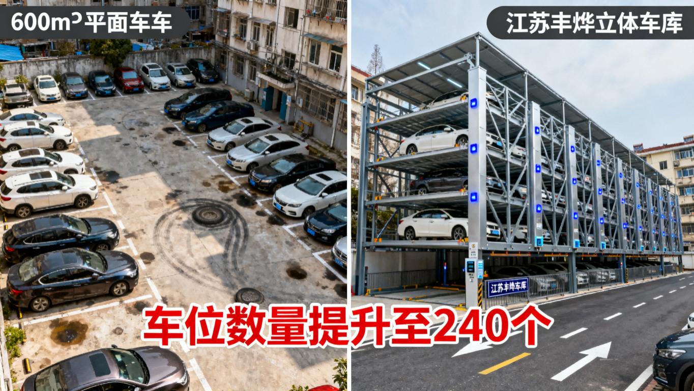 立体车库与传统平面车库相比有哪些优势