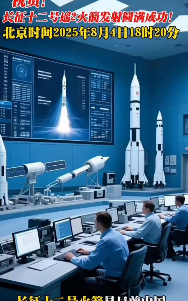 长征十二号遥2火箭发射圆满成功！
北京时间2025年8月4日18时20分，长征十