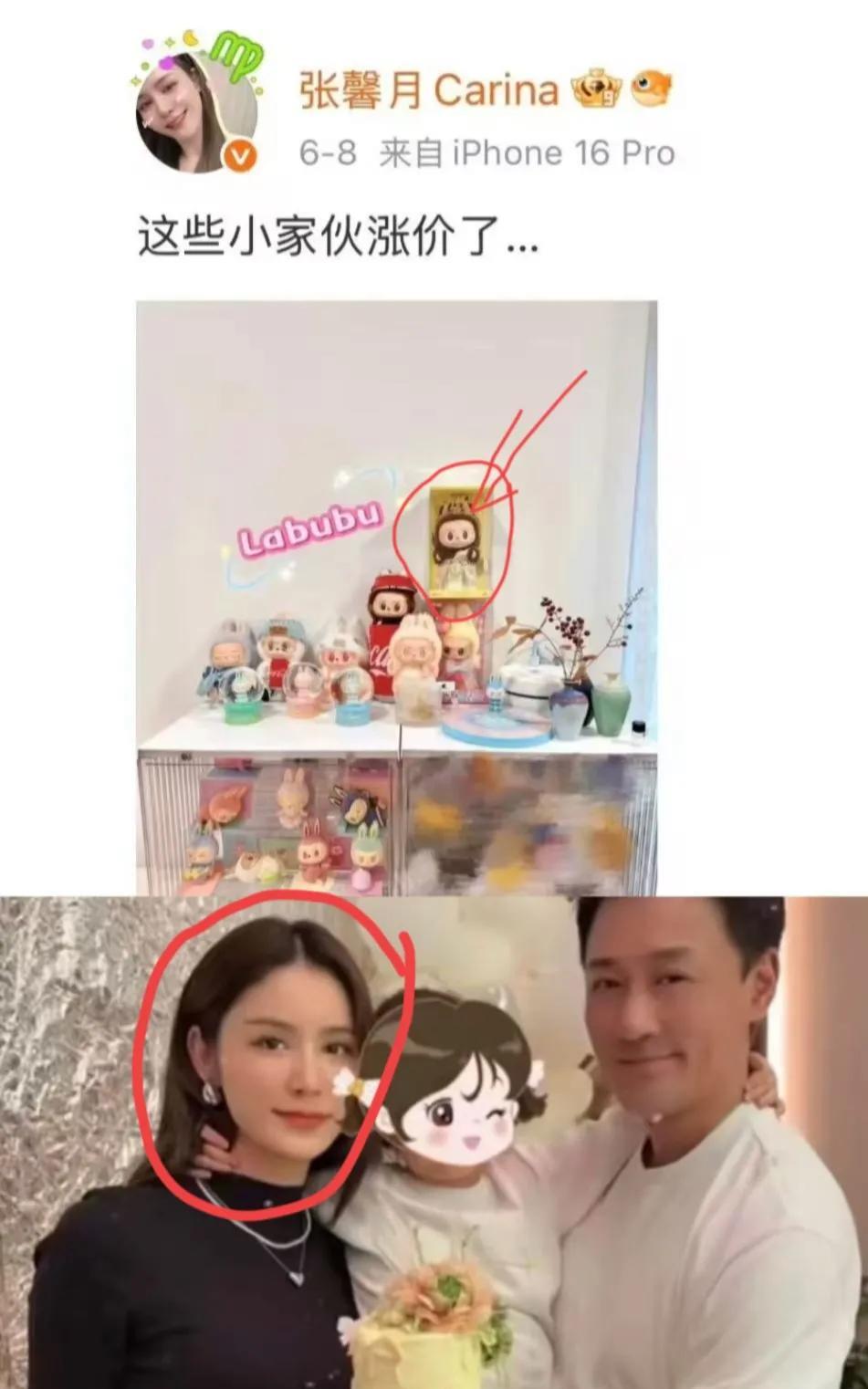 晒lalulu炫富的这人是谁？
趴了一张照片，原来是男演员林峯的老婆张馨月，有网