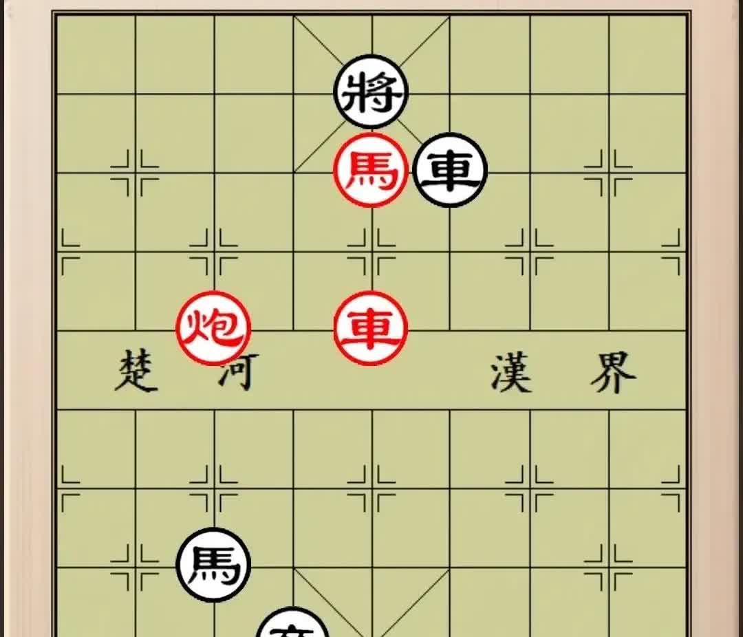 各位棋友大家好，请大家测一测这道杀法训练题，10秒看出来的是高手。

如图，