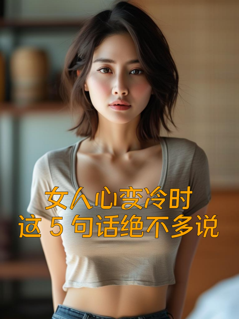 女人心变冷时，这5句话绝不多说