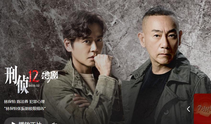 继《执法者们》播出后，又一部精品港剧来了，就是由林保怡、陈法蓉、张振朗主演的《刑