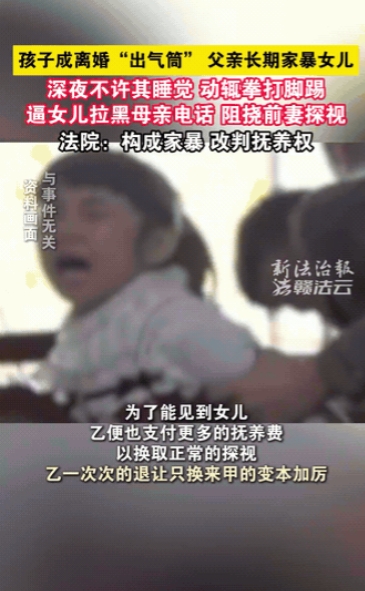 还配做父亲吗！”海南文昌，一对夫妻离婚后，女儿被判给了爸爸。岂料！这个做父亲的，