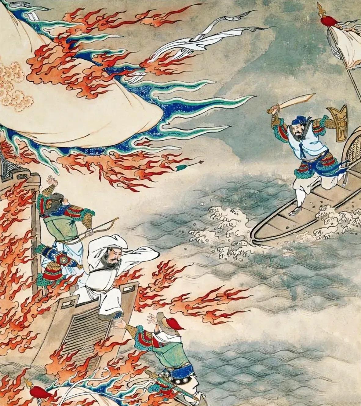 庞统连环计，为什么没人识破？
赤壁的江风裹着水汽，吹得曹操的水寨雾气濛濛。庞统穿