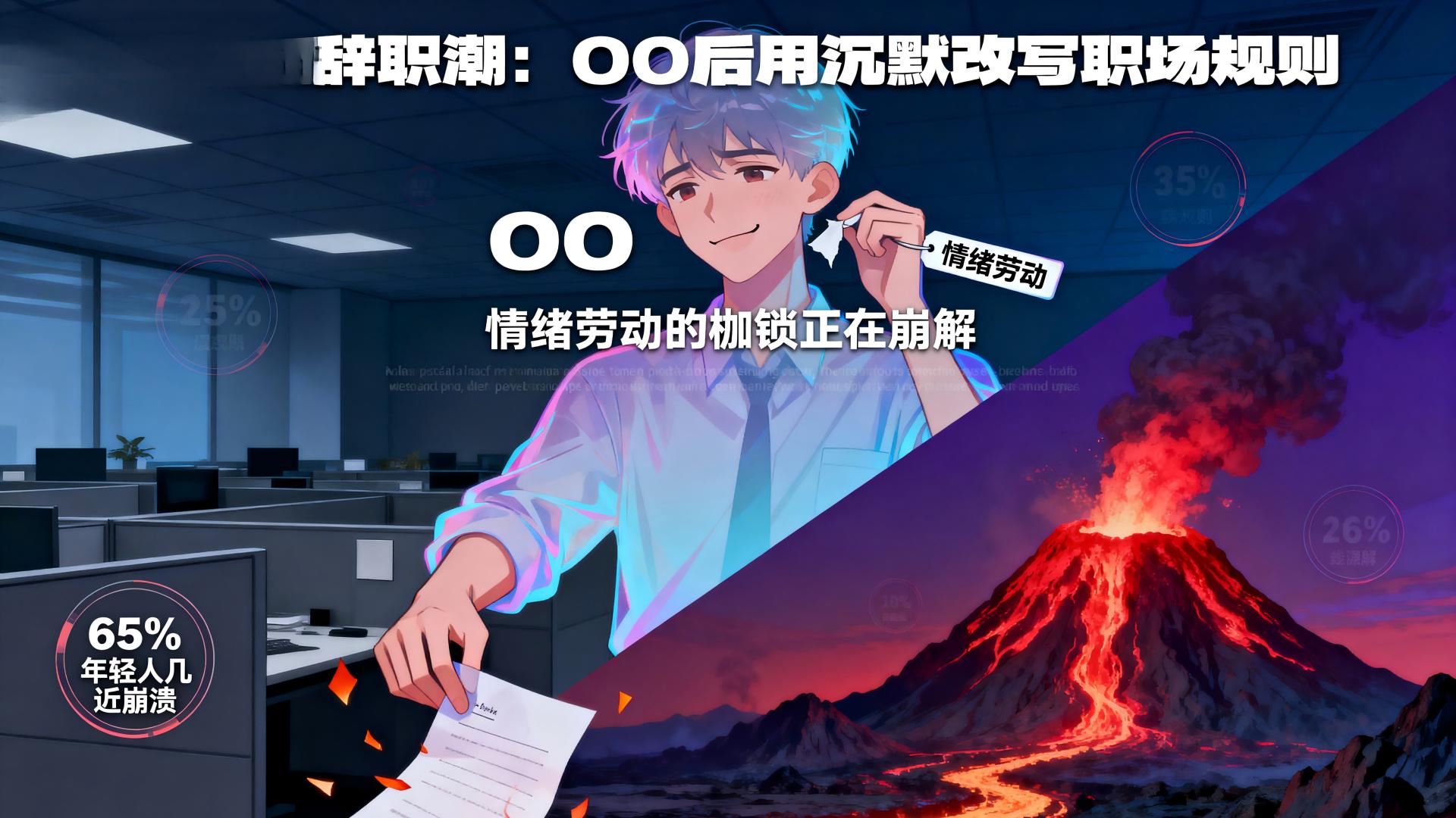 Z世代辞职潮：00后因“情绪劳动”裸辞