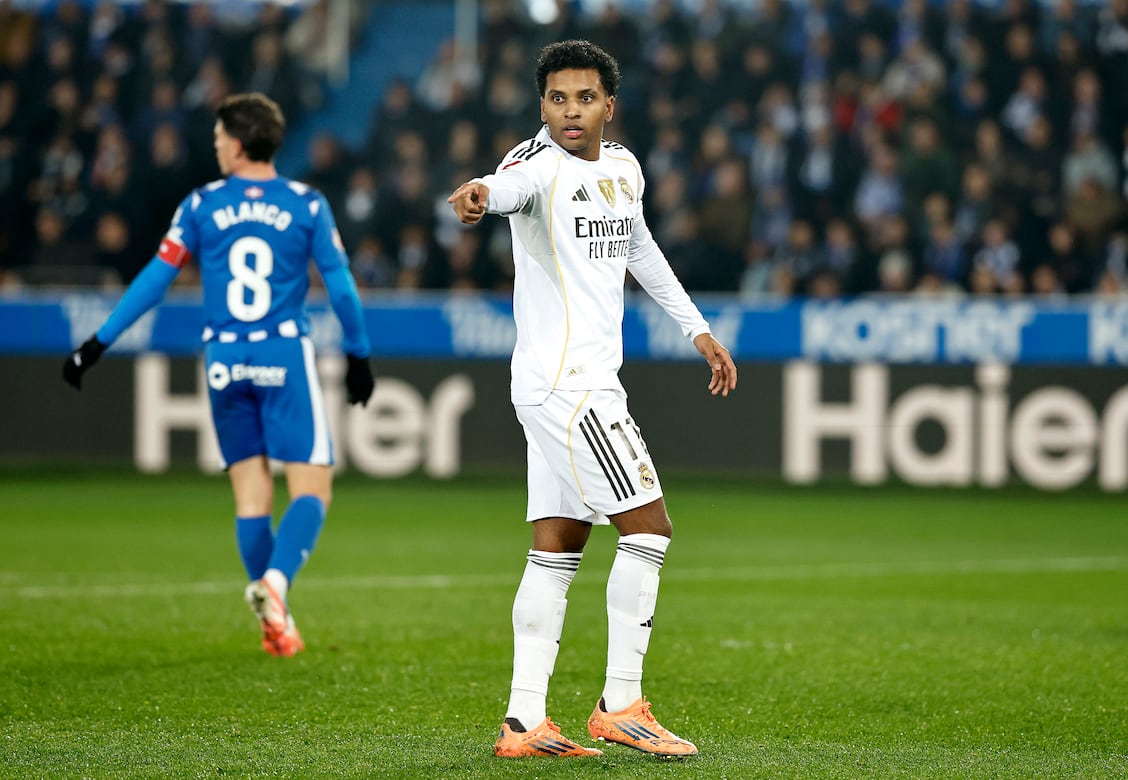 罗德里戈连场进球，皇家马德里2：1击败阿拉维斯