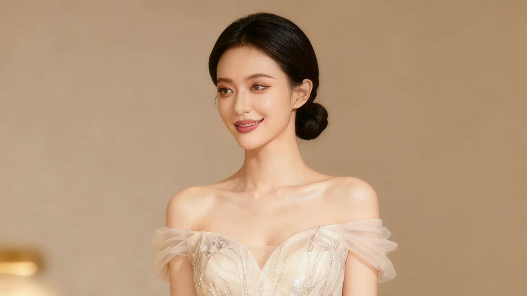 星纱浅光里的温柔