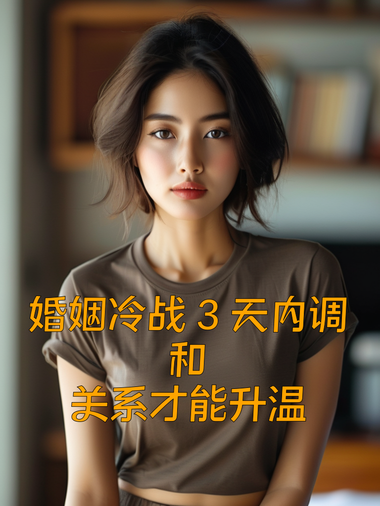 婚姻冷战3天内调和，关系才能升温