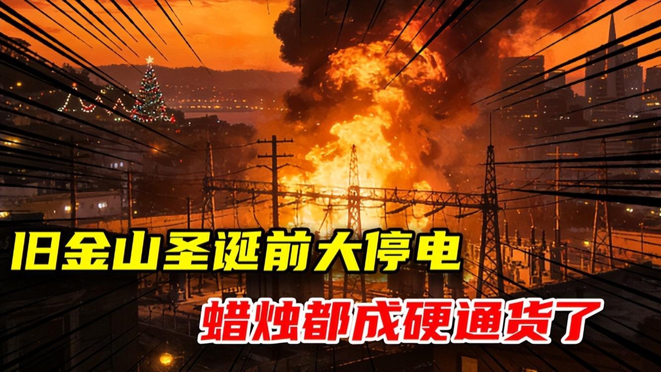 旧金山大面积停电，12.5万居民受影响，美国电力这么不堪吗？