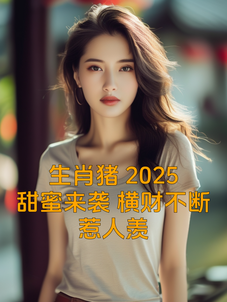 生肖猪2025：甜蜜来袭，横财不断惹人羡