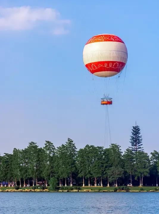晚上又去东湖游泳了，东湖的水是热乎乎的，游到中间，把脚使劲往下伸，在脚尖的位置，