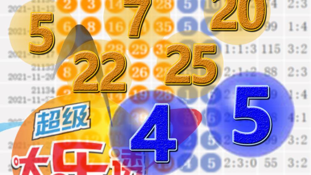 大乐透25145期开奖结果：12注一等奖，后区4-5