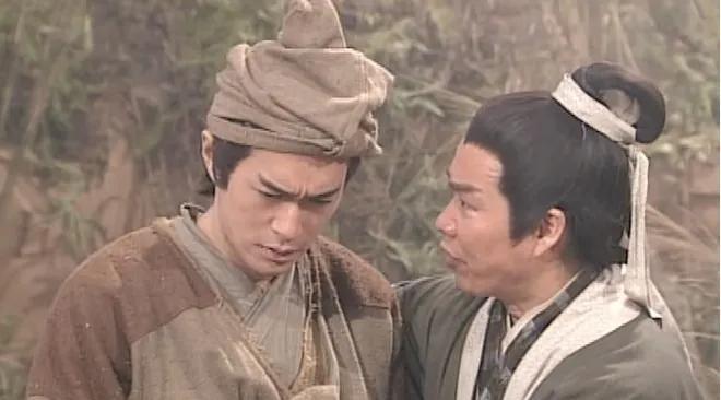 | 郭靖和杨过 |
杨过，不善于隐忍，也不善于吃亏，受点委屈就怨恨，反抗激烈，无