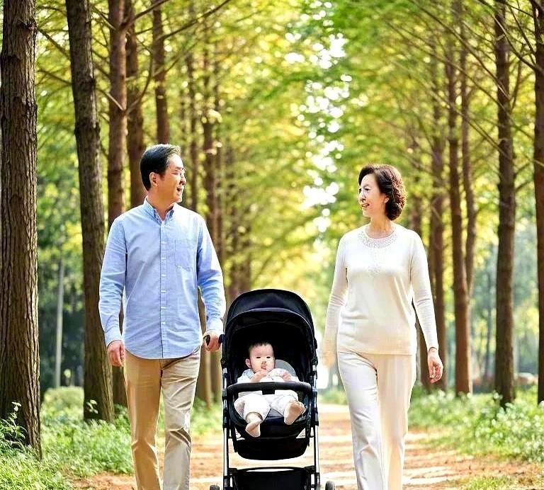 儿子和儿媳妇前天微信问，愿意带孩子不。
老头子秒回