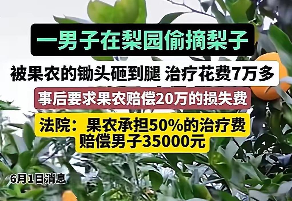 这个事，确实是果农李大爷做得不对！
别人来尝果，是看中了你的果种得好，是给你面子