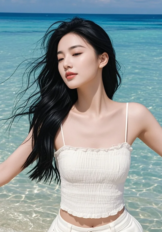 美女一笑，像春天突然降临，万物复苏！