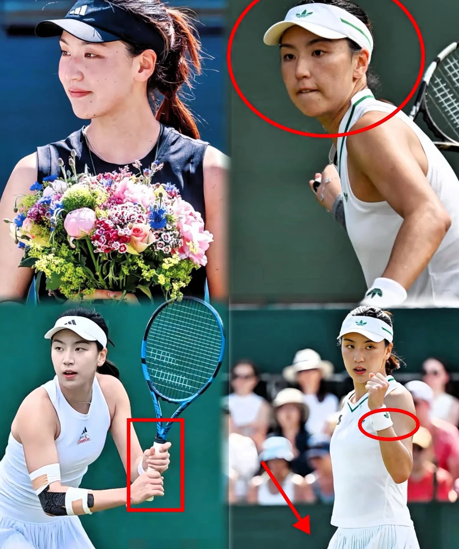 谁也没想到
王欣瑜收获了一大批海外粉丝！

英国网友称“王展现了她温网时的潜