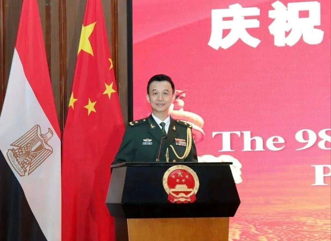 解放军重要将领出任驻埃及武官，采购的歼-10C要到货了？
据中国驻埃及大使馆网站