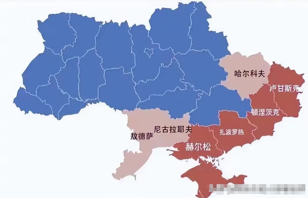 乌克兰境内其实还有很多亲俄的州，比如敖德萨、哈尔科夫、第聂伯罗、苏梅州等等。俄罗