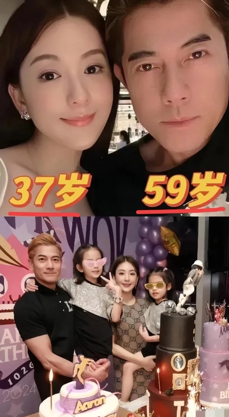 郭富城娶方媛之谜，终于解了。

除了方媛年轻貌美，她也是真能生啊！

大女儿郭咏