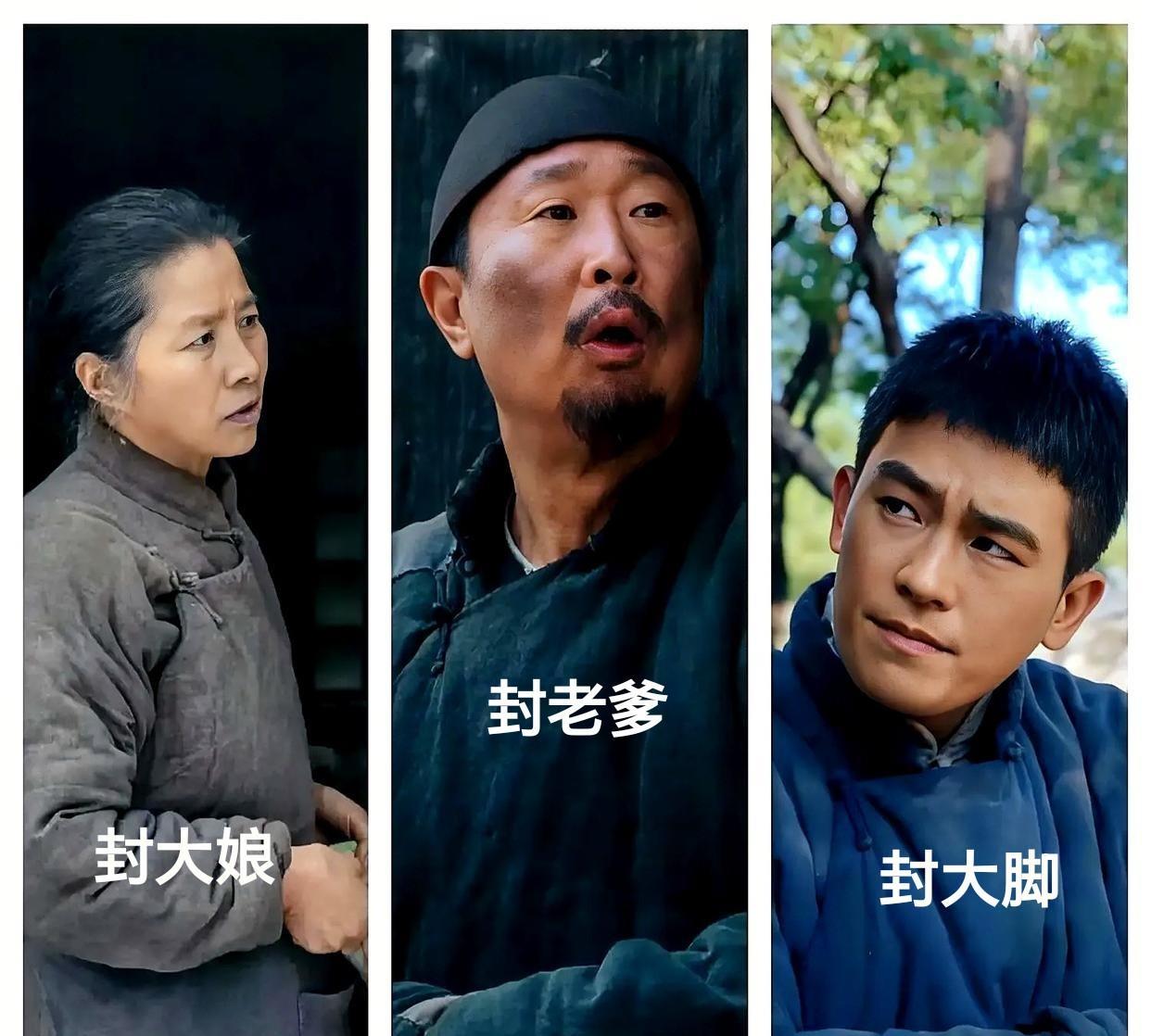 我一直都挺纳闷
为什么封老爹和封大娘就大脚一个儿子
按道理来说，在他们那个年代，
