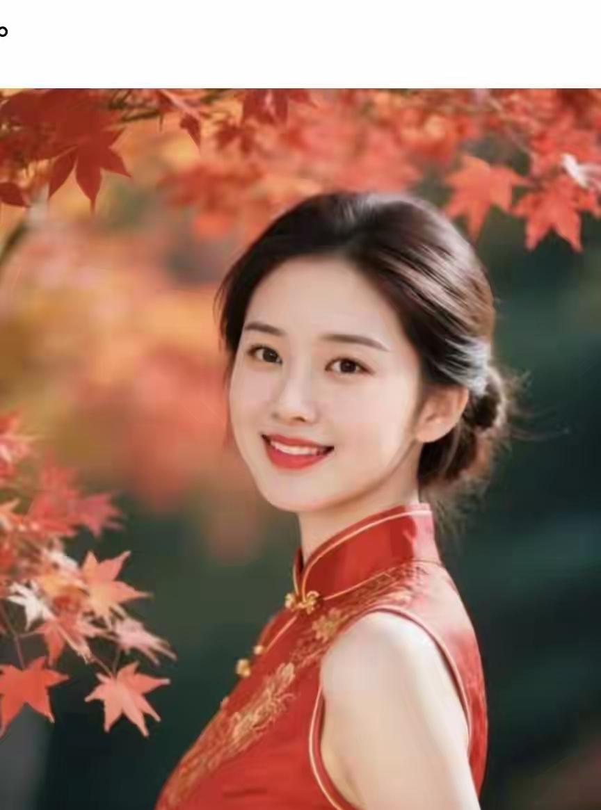花间美人影，那身影绰约多姿；飘飘花韵，散发迷人芬芳。花美人更俊，真叫人倾倒欣赏。