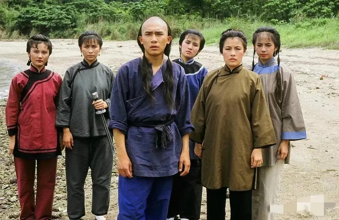 1984年梁朝伟版鹿鼎记，韦小宝和他的老婆，不得不说，还是周星驰7个老婆更美