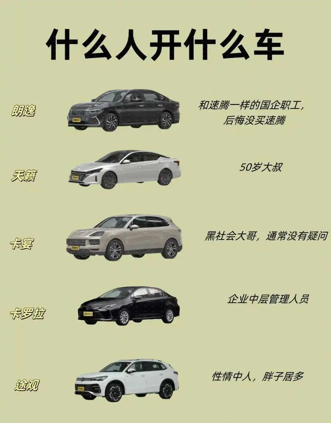 企业中层爱开三大妈？不会吧。