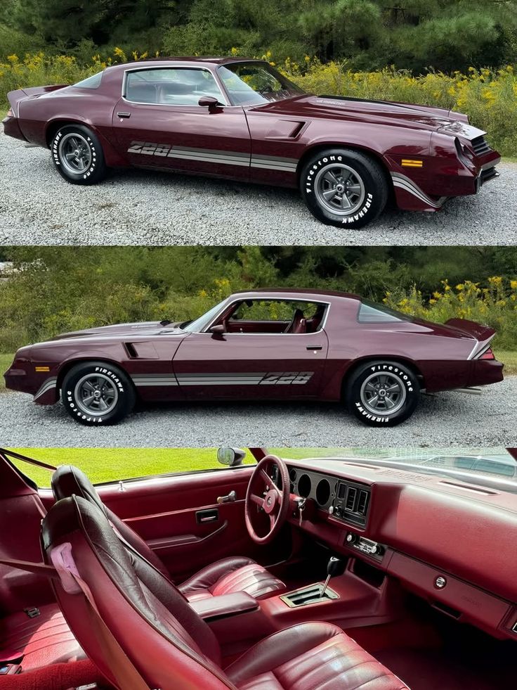 雪佛兰 Camaro Z28，是 1980 年左右的第二代车型。这款经典的美国肌
