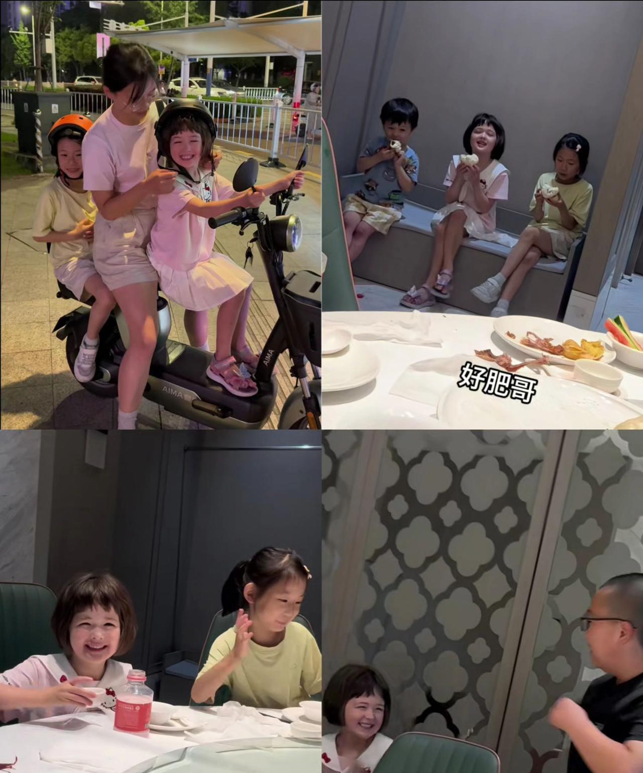 这就是小黄聪明的地方，在美国每天跟孩子们是中国话，现在君君回到中国可以无障碍沟通