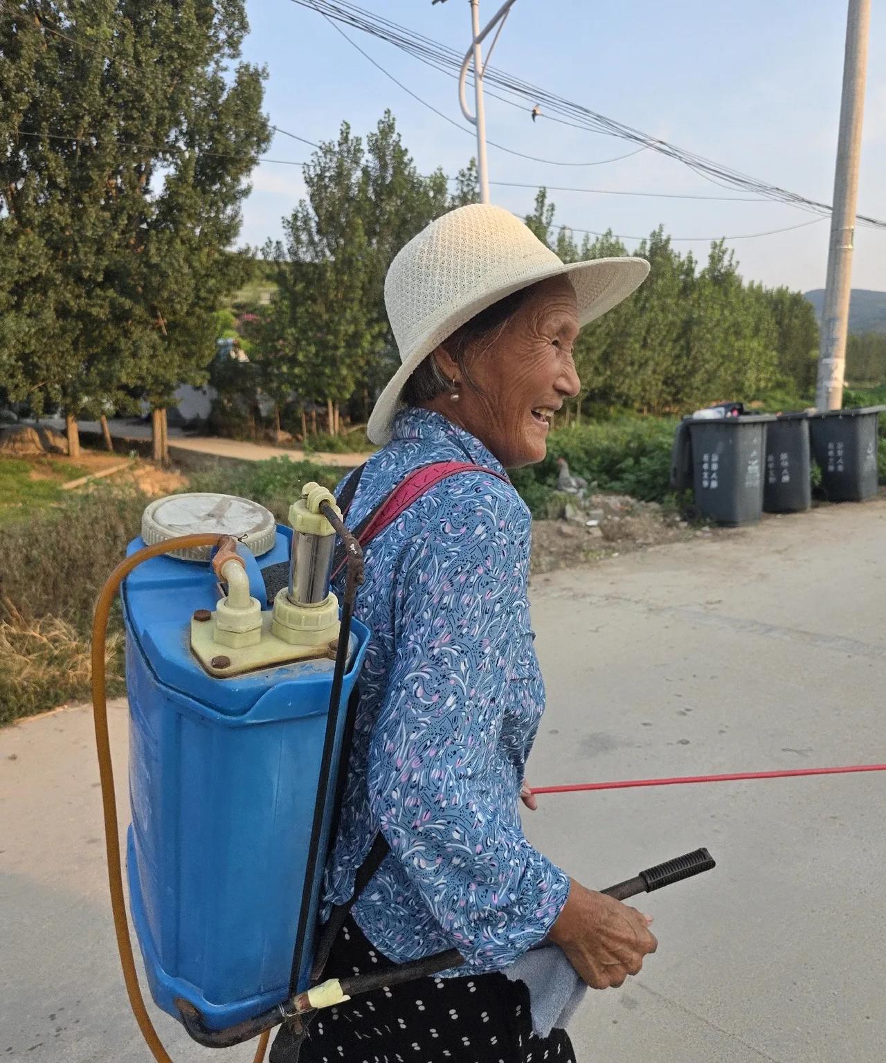 83岁三奶奶，竟然还要这么干……
最近一周持续三十七八度的高温，走出户外就像进了