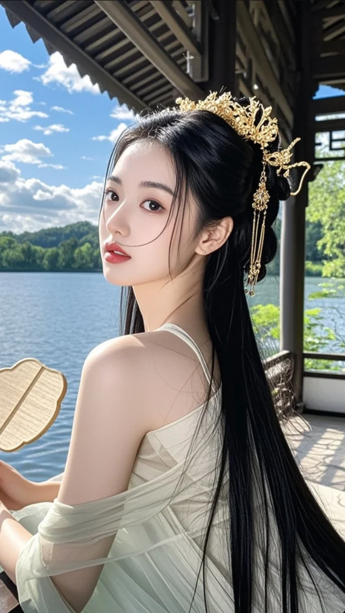 这样的女子，是路过人间，还是为你而来？