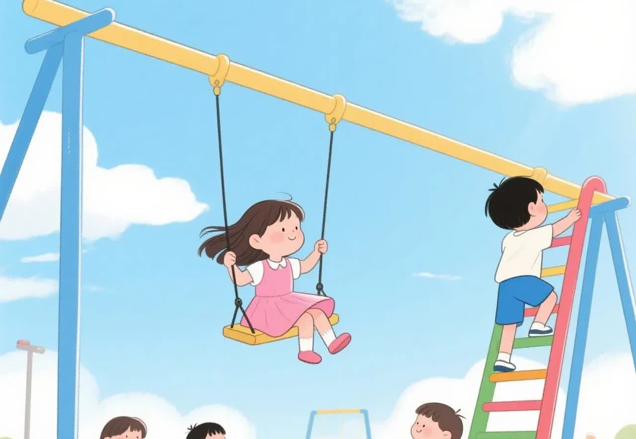 女子汉怎么就不行呢？
      周末的时候，我领着小孙子在小区广场上玩耍。过