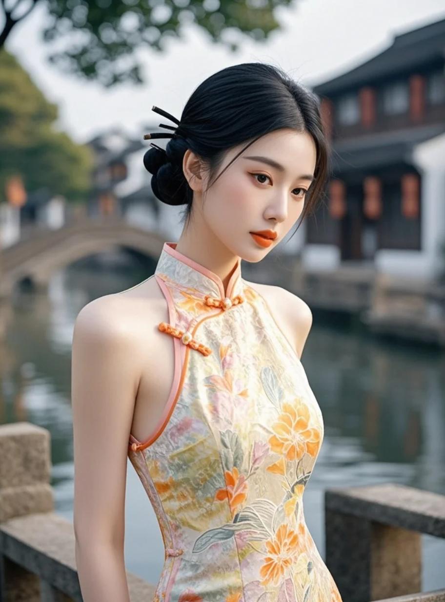 琵琶半抱，欲为君奏一曲绕梁音。