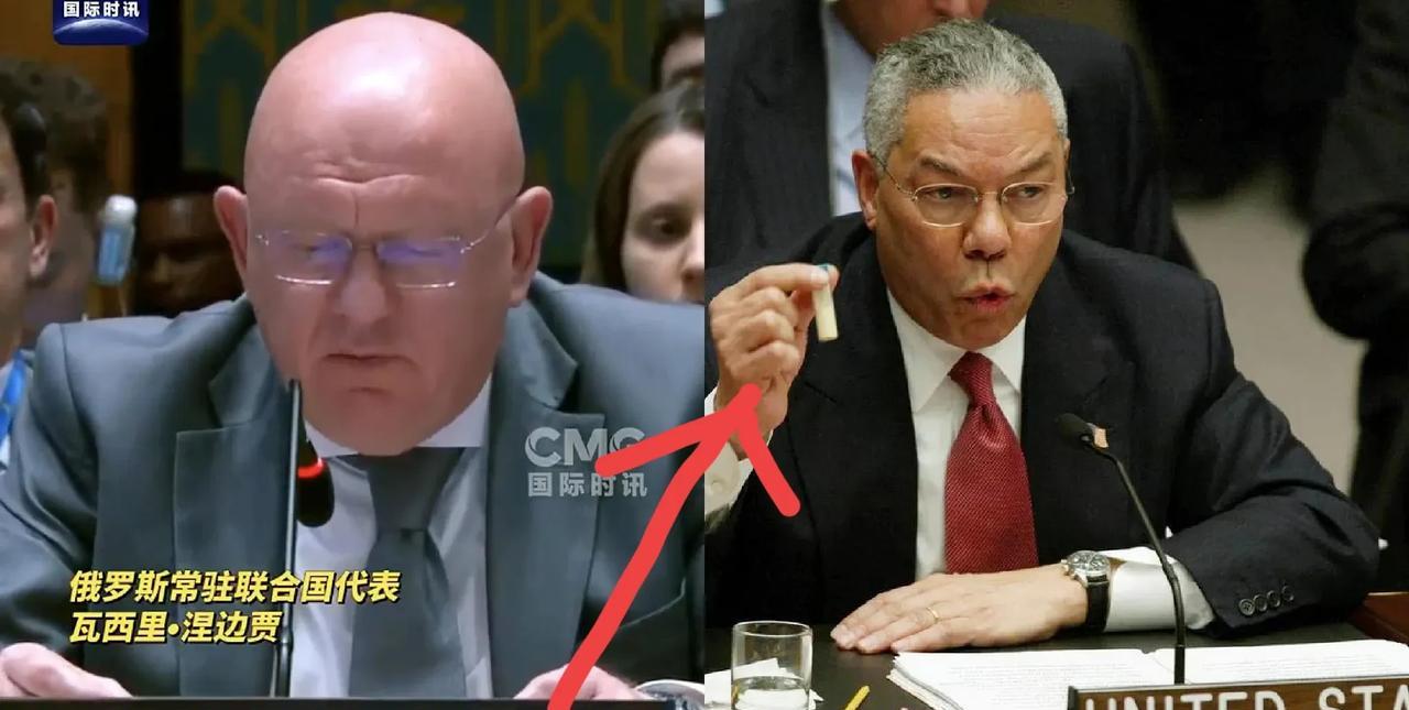 美国又玩“洗衣粉”把戏，脸都不要了！
6月23日，俄罗斯常驻联合国代表涅边贾在安