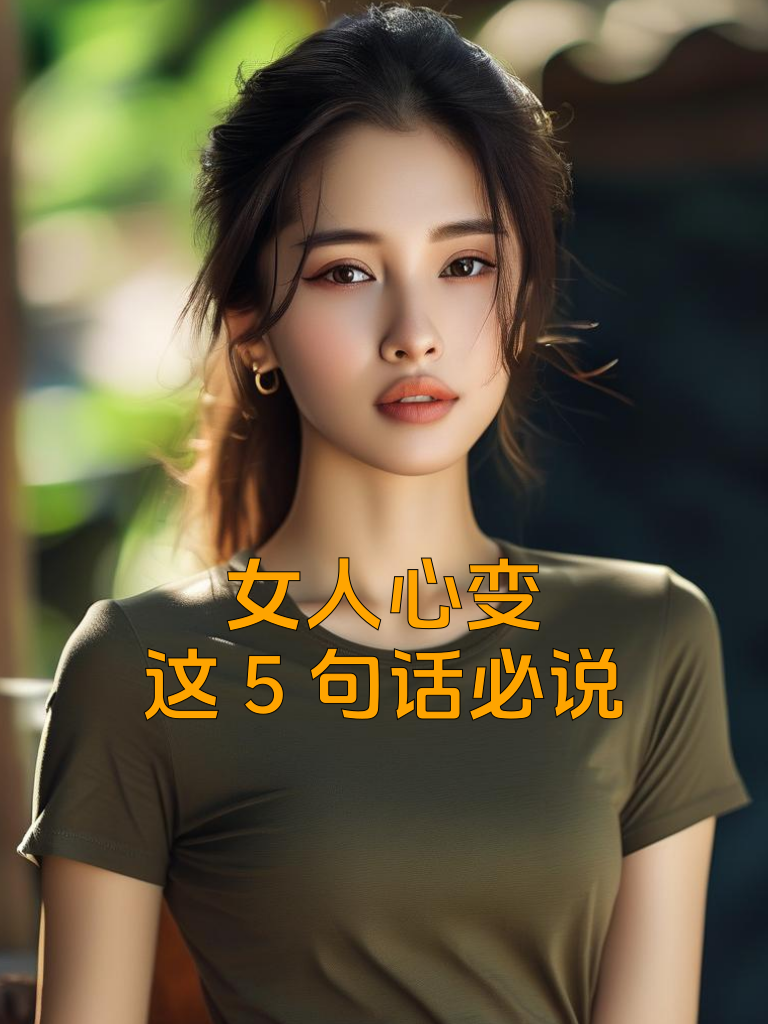 女人心变，这5句话必说
